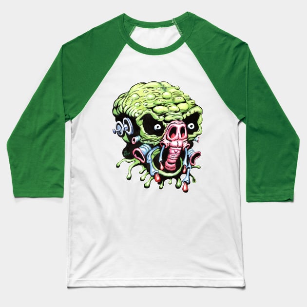 Invader Baseball T-Shirt by ERMTees